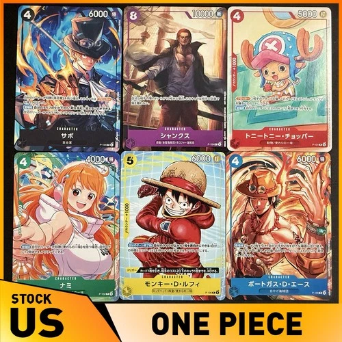 One Piece One Piece McDonald's Promo Pack, 6-Card Set Japanese (SEALED) Non Graded